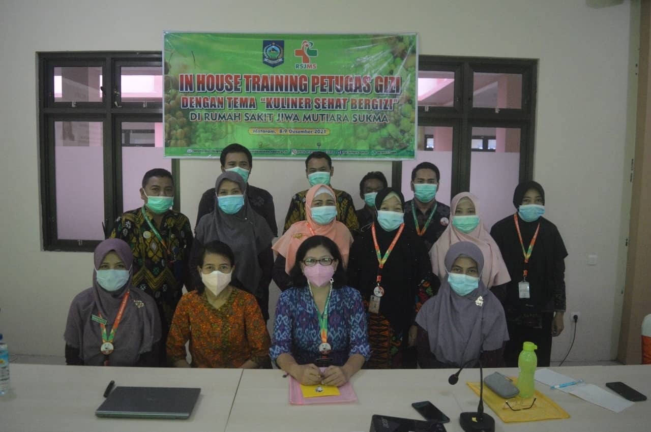 IHT HARI KEDUA "KULINER SEHAT BERGIZI" BAGI PETUGAS GIZI RSJMS